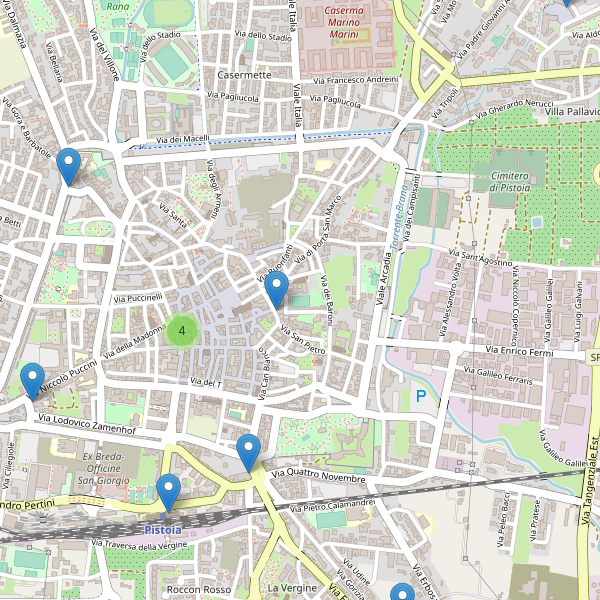 Thumbnail mappa farmacie di Pistoia