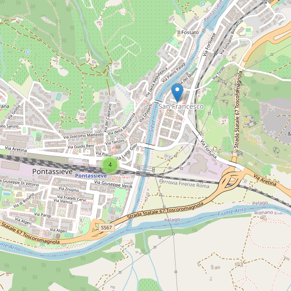Thumbnail mappa farmacie di Pontassieve