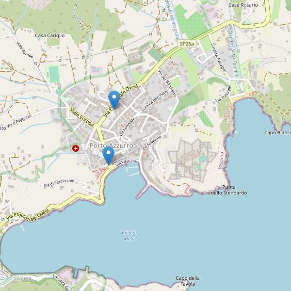 Thumbnail mappa farmacie di Porto Azzurro