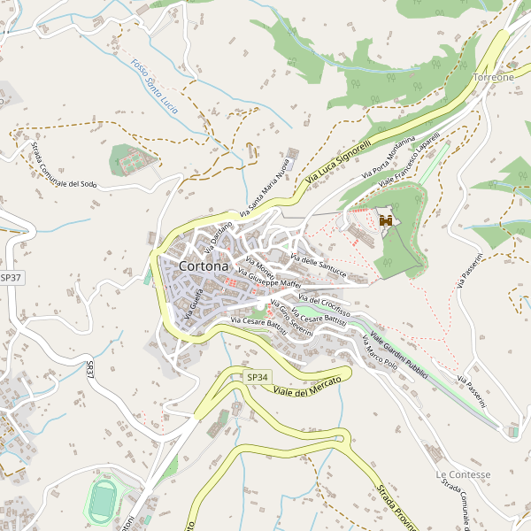 Thumbnail mappa mercati di Cortona