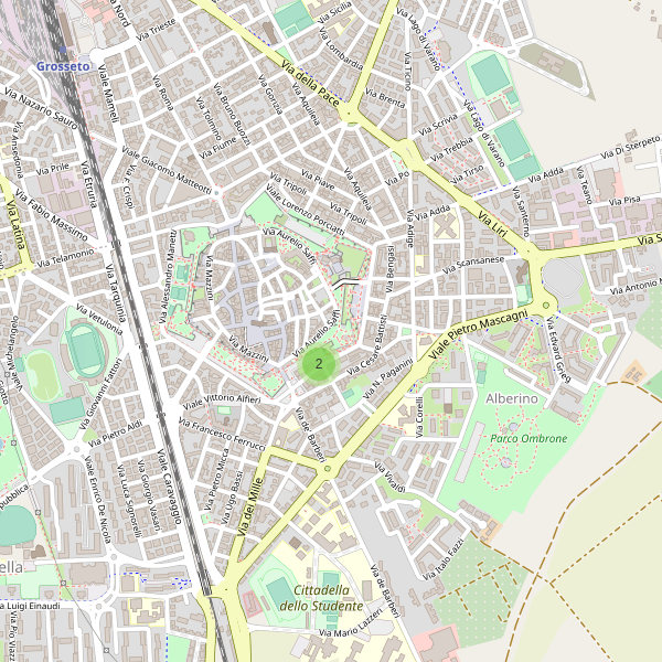 Thumbnail mappa mercati di Grosseto