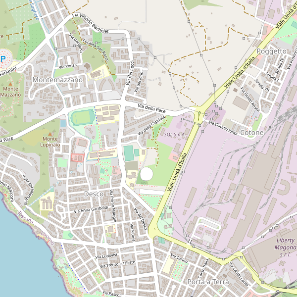 Thumbnail mappa mercati di Piombino