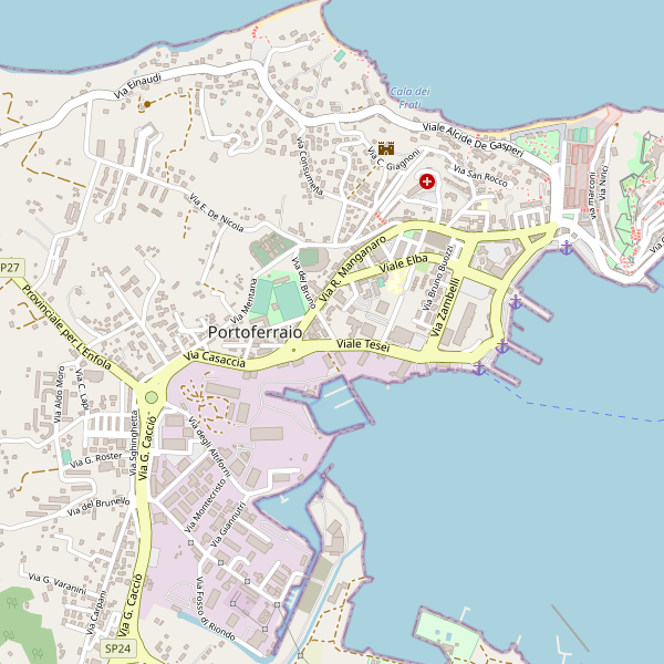 Thumbnail mappa monumenti di Portoferraio