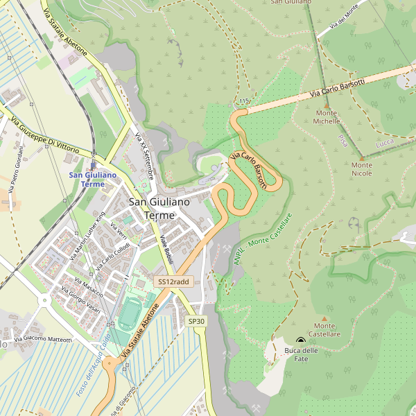 Thumbnail mappa musei di San Giuliano Terme