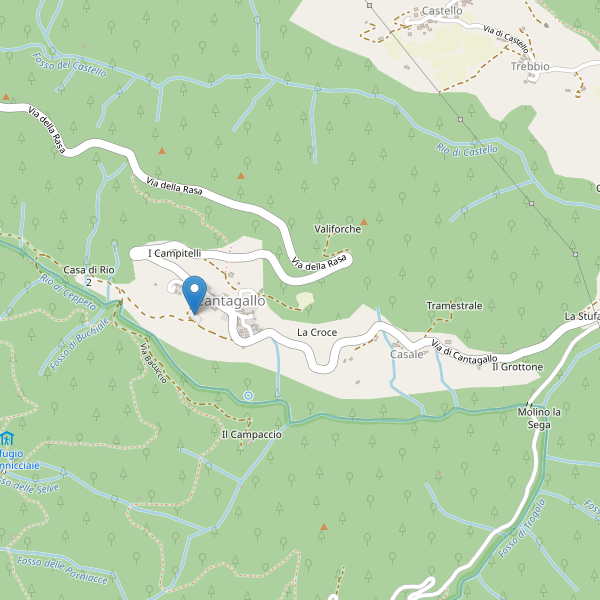 Thumbnail mappa parcheggi di Cantagallo