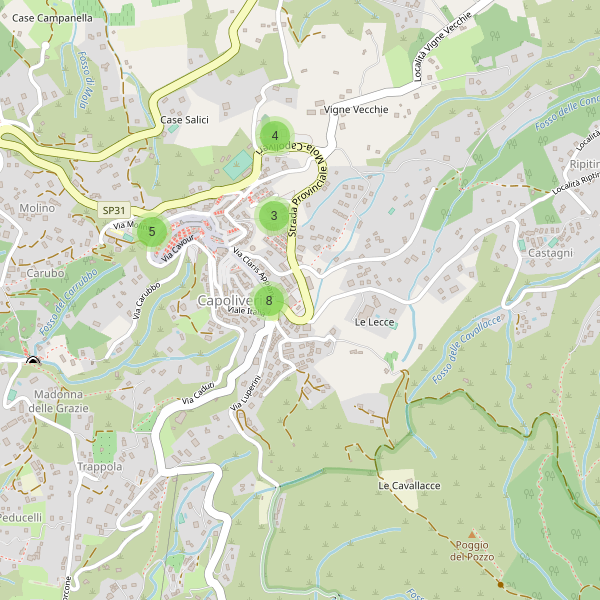 Thumbnail mappa parcheggi di Capoliveri