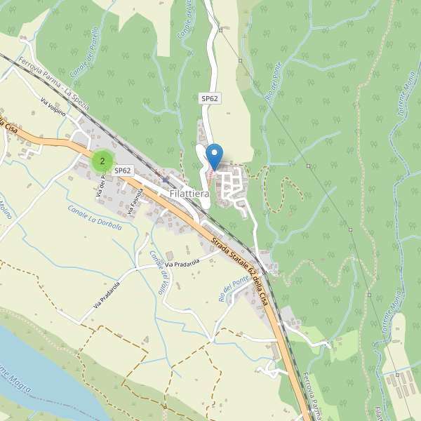 Thumbnail mappa parcheggi di Filattiera
