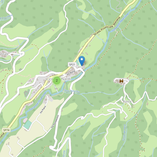 Thumbnail mappa parcheggi di Licciana Nardi