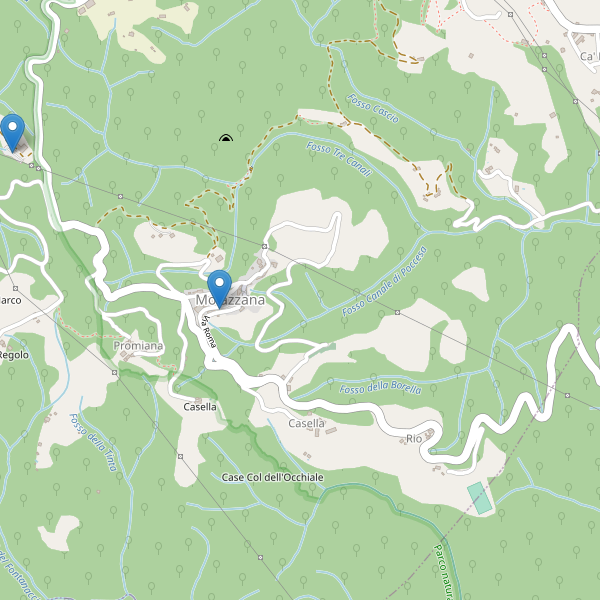 Thumbnail mappa parcheggi di Molazzana