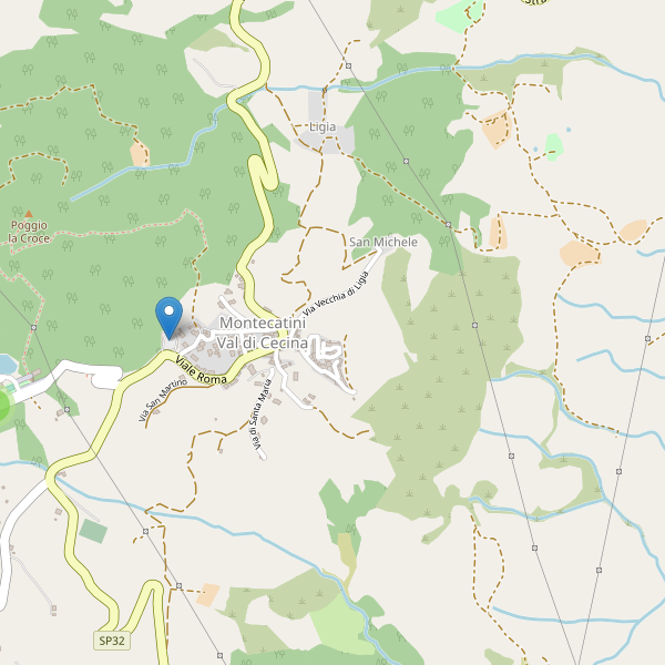Thumbnail mappa parcheggi di Montecatini Val di Cecina