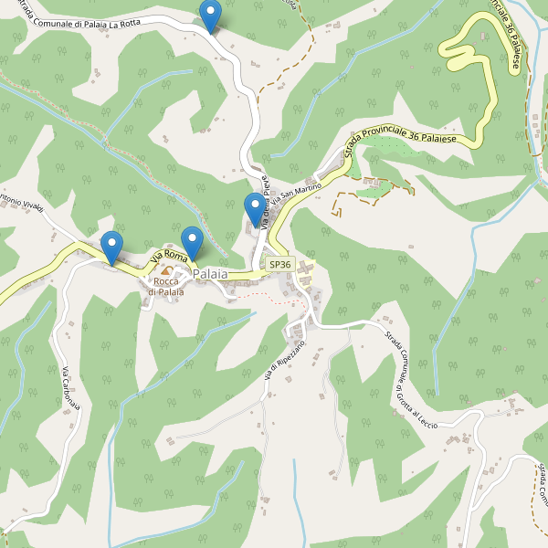 Thumbnail mappa parcheggi di Palaia