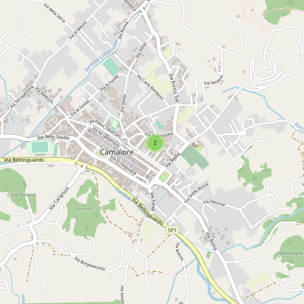 Thumbnail mappa scuole di Camaiore