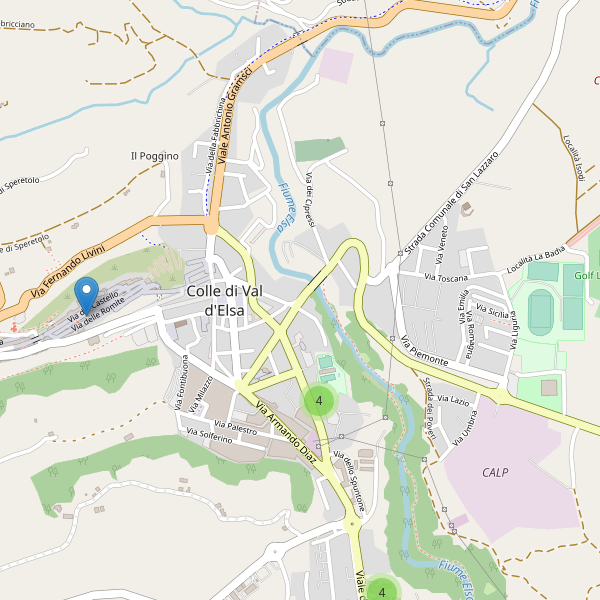 Thumbnail mappa scuole di Colle di Val d'Elsa