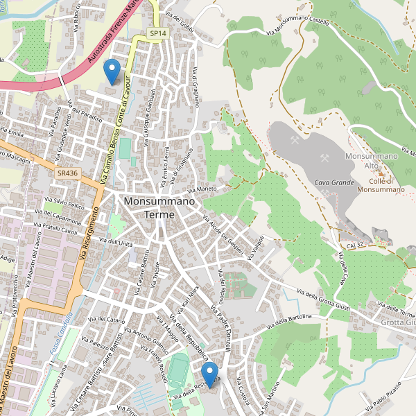 Thumbnail mappa scuole di Monsummano Terme