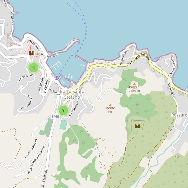 Thumbnail mappa scuole di Monte Argentario