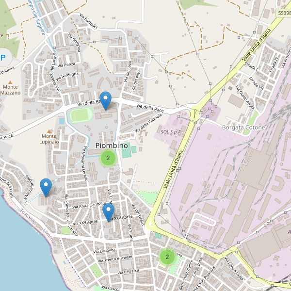 Thumbnail mappa scuole di Piombino