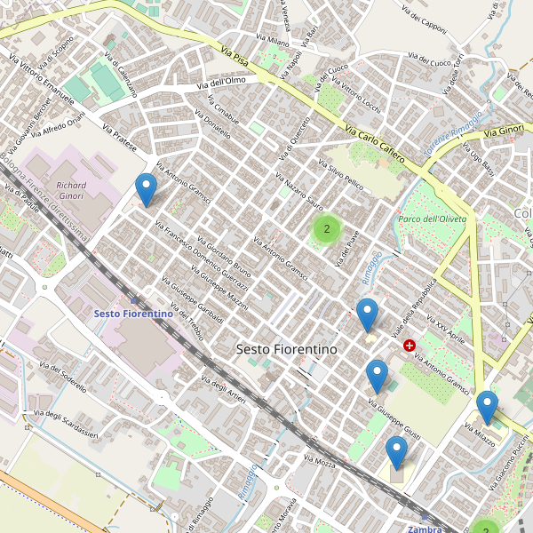 Thumbnail mappa scuole di Sesto Fiorentino