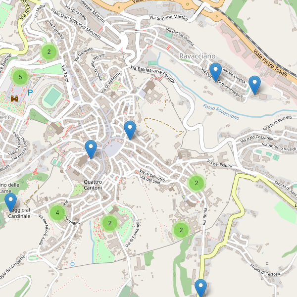 Thumbnail mappa scuole di Siena