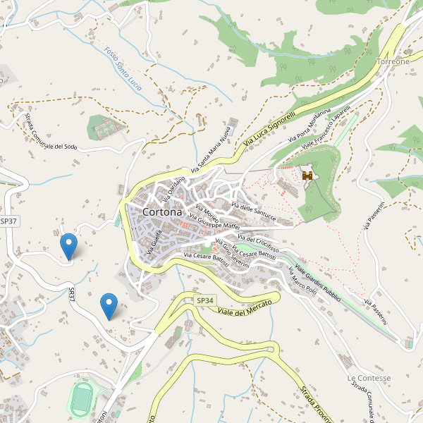 Thumbnail mappa sitiarcheologici di Cortona