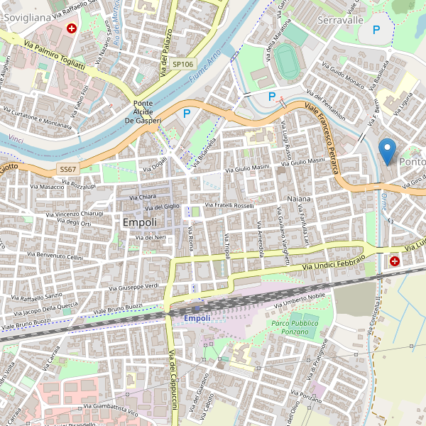 Thumbnail mappa sitiarcheologici di Empoli