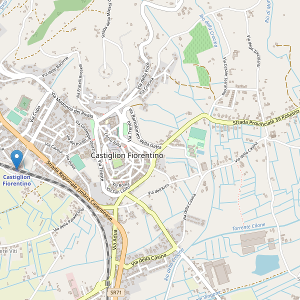 Thumbnail mappa stazioni di Castiglion Fiorentino