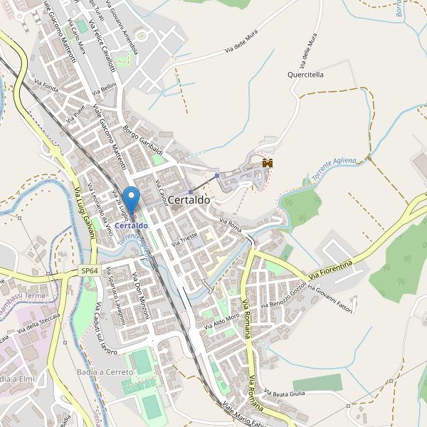 Thumbnail mappa stazioni di Certaldo