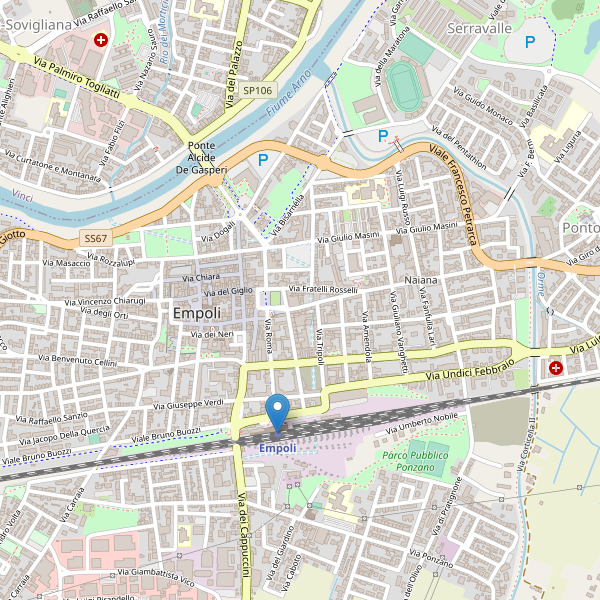Thumbnail mappa stazioni di Empoli