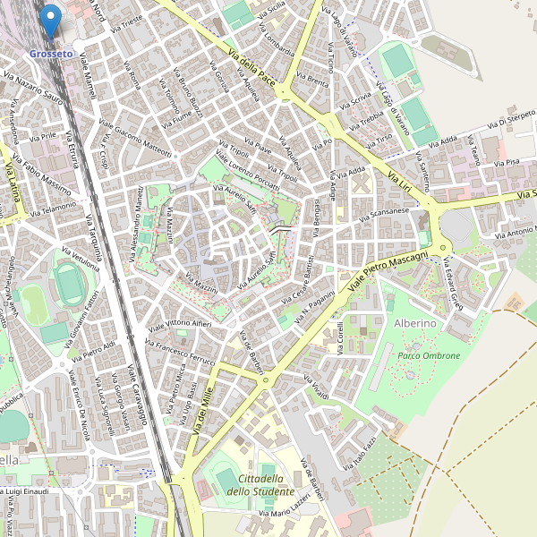 Thumbnail mappa stazioni di Grosseto