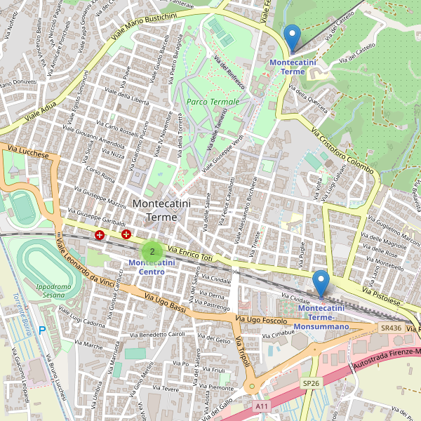 Thumbnail mappa stazioni di Montecatini-Terme