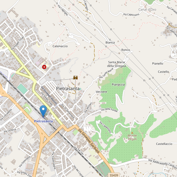 Thumbnail mappa stazioni di Pietrasanta