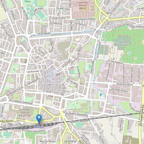 Thumbnail mappa stazioni di Pistoia