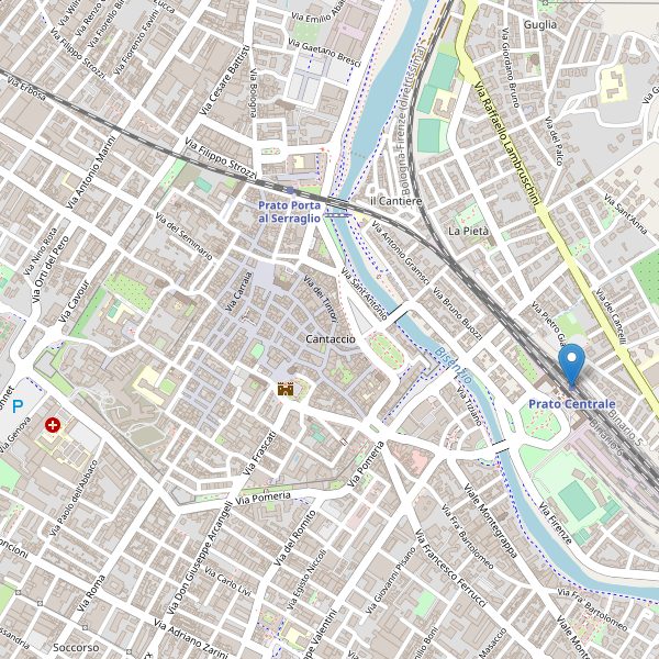 Thumbnail mappa stazioni di Prato
