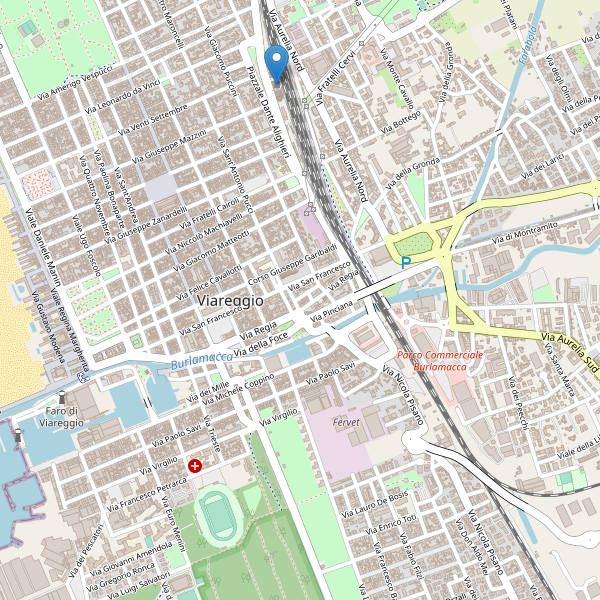 Thumbnail mappa stazioni di Viareggio