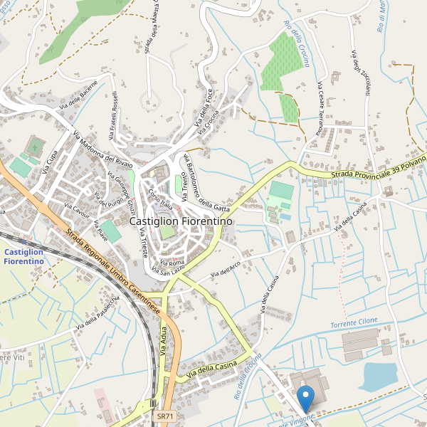 Thumbnail mappa supermercati di Castiglion Fiorentino