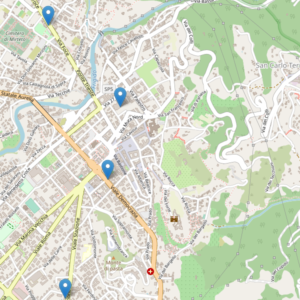 Thumbnail mappa supermercati di Massa