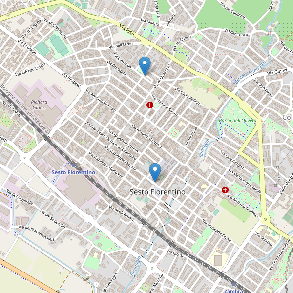Thumbnail mappa supermercati di Sesto Fiorentino