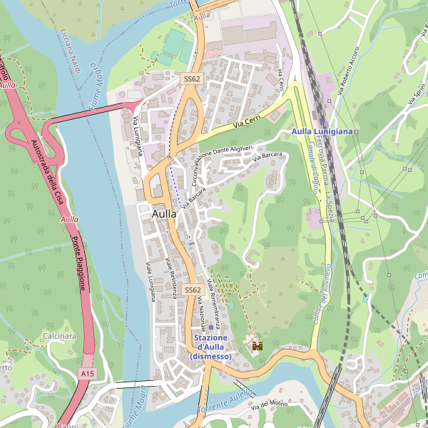 Thumbnail mappa taxi di Aulla