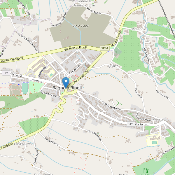 Thumbnail mappa taxi di Bagno a Ripoli