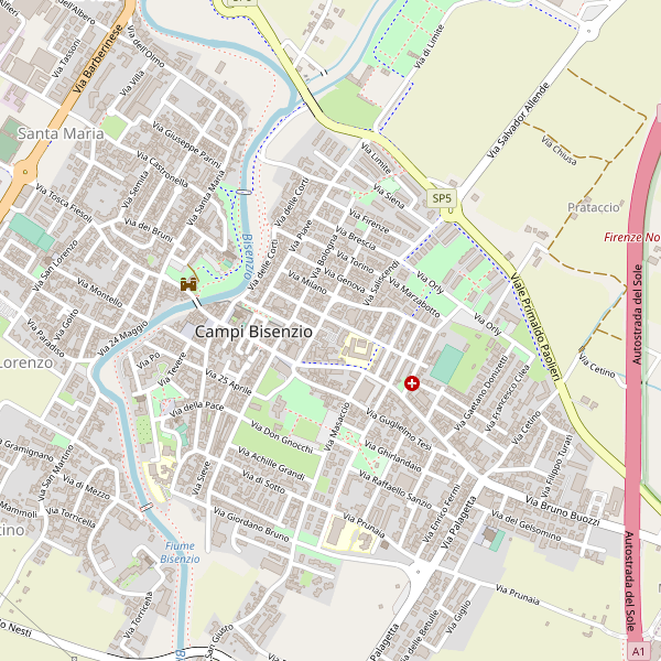 Thumbnail mappa taxi di Campi Bisenzio