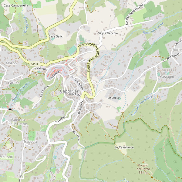 Thumbnail mappa taxi di Capoliveri