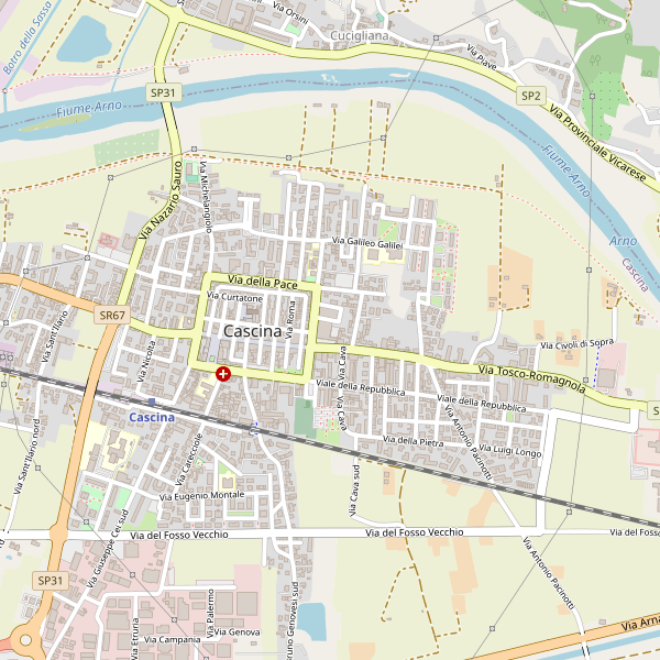 Thumbnail mappa taxi di Cascina