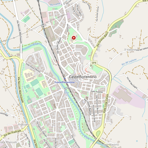 Thumbnail mappa taxi di Castelfiorentino