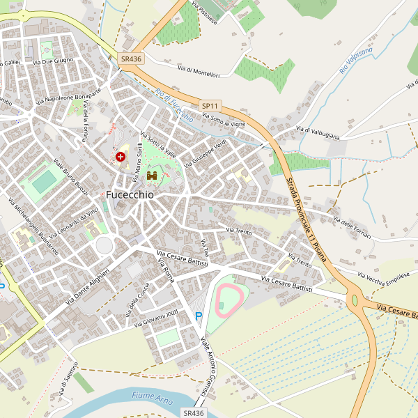 Thumbnail mappa taxi di Fucecchio