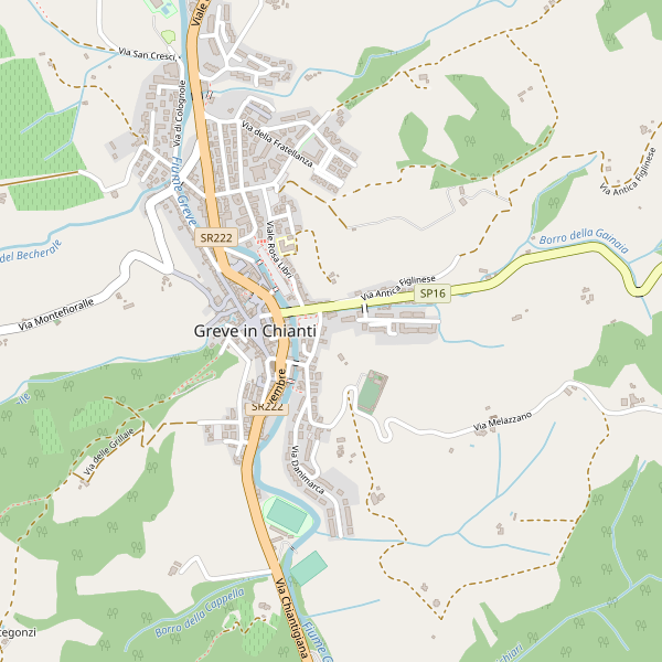 Thumbnail mappa taxi di Greve in Chianti