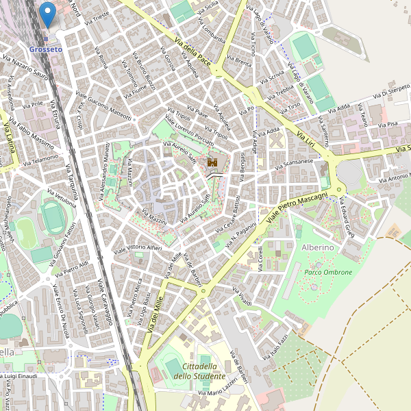 Thumbnail mappa taxi di Grosseto