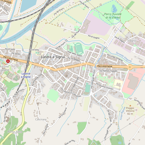 Thumbnail mappa taxi di Lastra a Signa