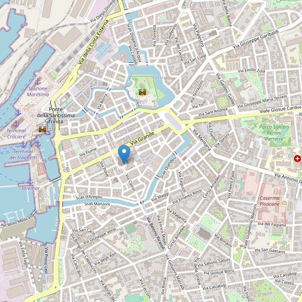 Thumbnail mappa taxi di Livorno