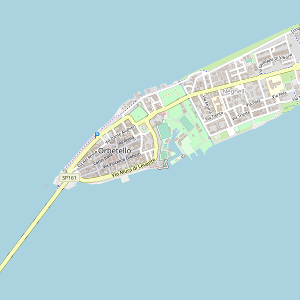 Thumbnail mappa taxi di Orbetello