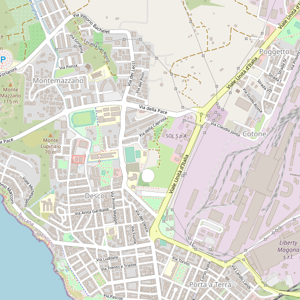 Thumbnail mappa taxi di Piombino