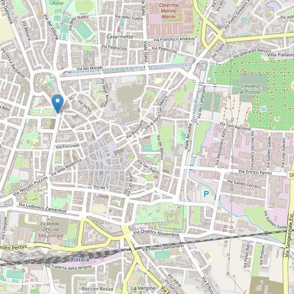 Thumbnail mappa taxi di Pistoia